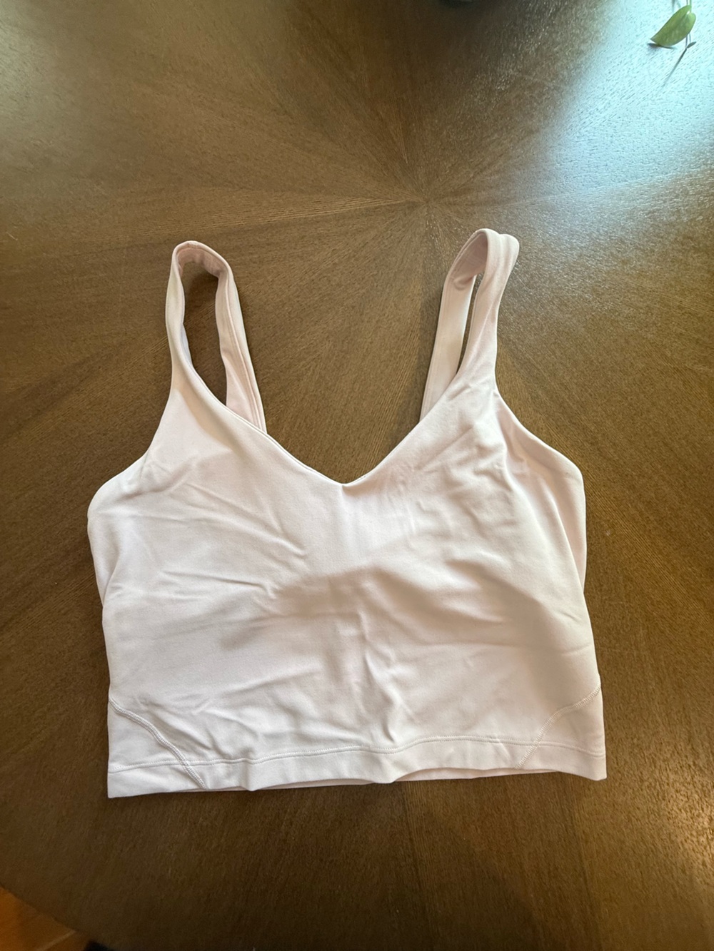 lululemon athletica Light Pink Scoop Neck Tank